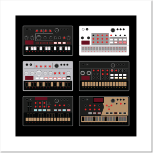 Electronic Musician Volca Synth, Drum Machine, Sampler Posters and Art